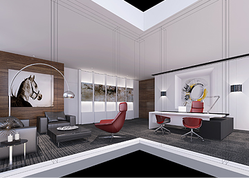 廣州之窗要玩游戲公司總經(jīng)理室設(shè)計